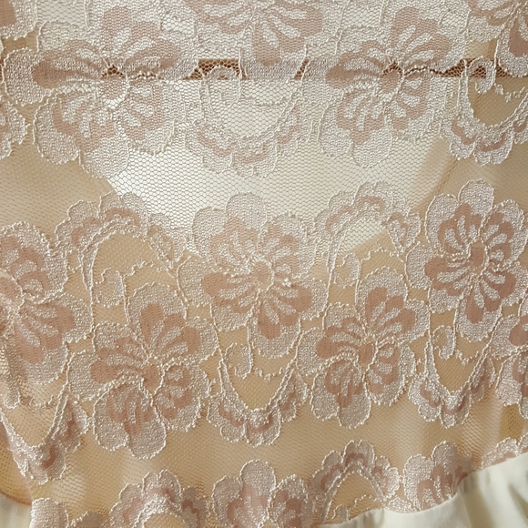 Ivory Spring/Summer Rouched Pencil Cocktail Dress - Picture 5 of 9